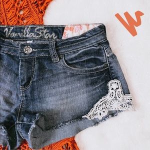 Lace Detail Shorts